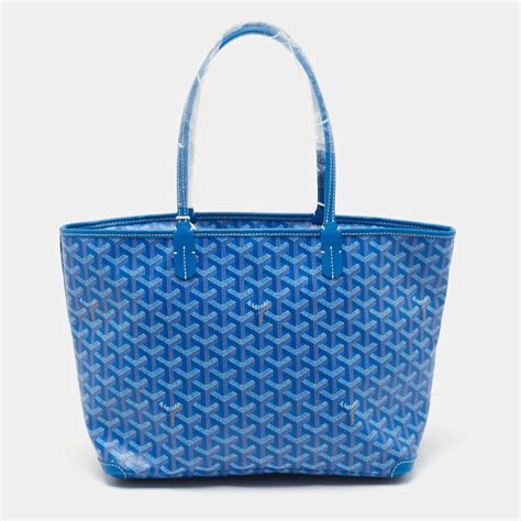 goyard artois tote coated canvas pm|goyard tote with zipper.